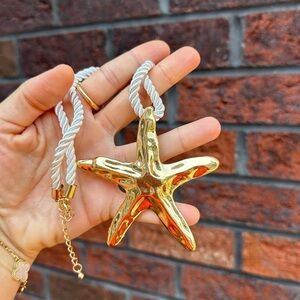 Zara Starfish Gold Necklace